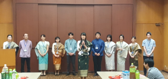 Newly Arrived JICA Volunteers Warmly Welcomed in Laos